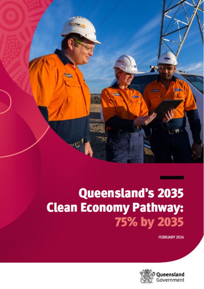 Queensland's 2035 Clean Economy Pathway: 75% by 2035